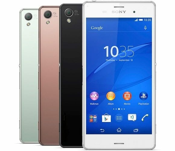 Xperia Z3 specifications