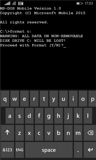 MS DOS-Windows Phone-4