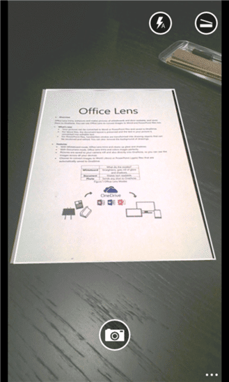 Office Lens-Windows Phone