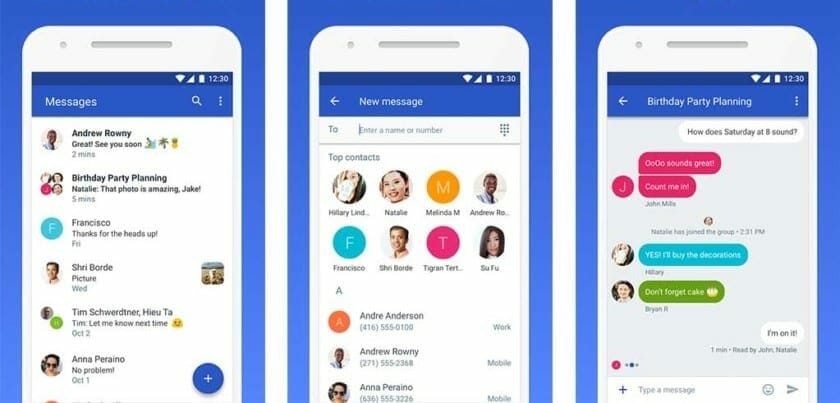 Android messages download