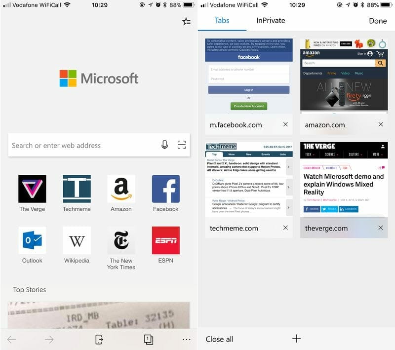 Download Microsoft Edge APK (1.0.0.1001) For Android ...