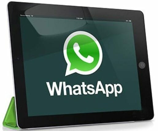 WhatsApp on iPad