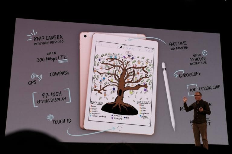 iPad 2018 Features