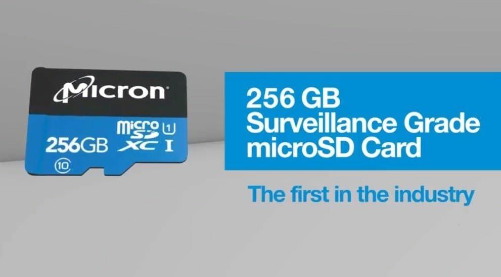 Micron Memory Cards 256GB