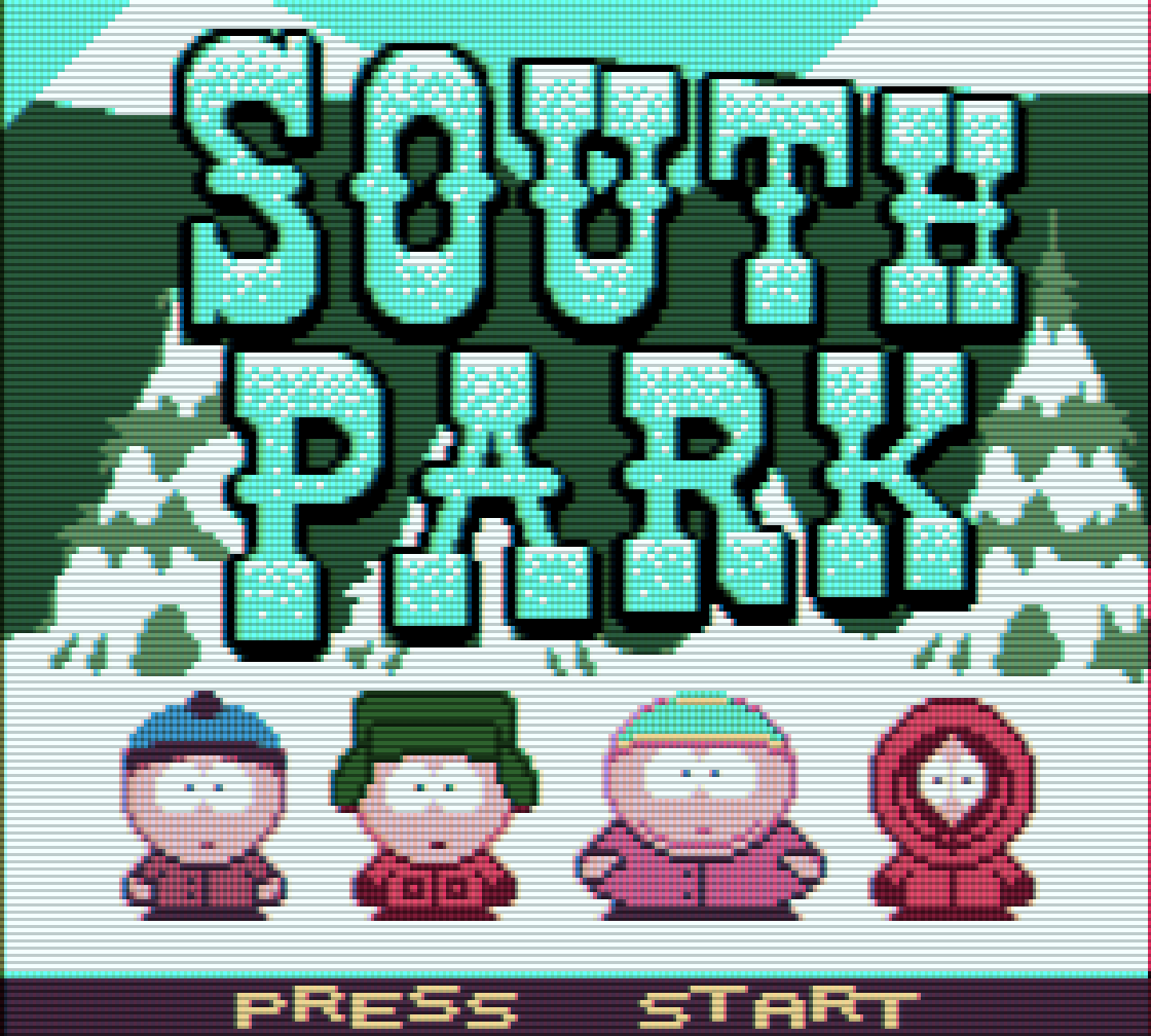South Park Gameboy Color