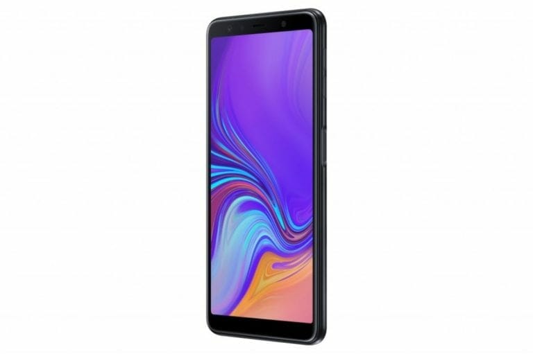 Samsung Galaxy A7 2018 Black Front