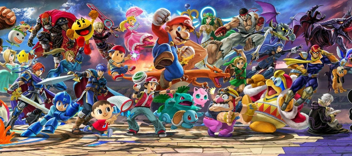 Character Select For Super Smash Bros. Ultimate at Nintendo Direct ...