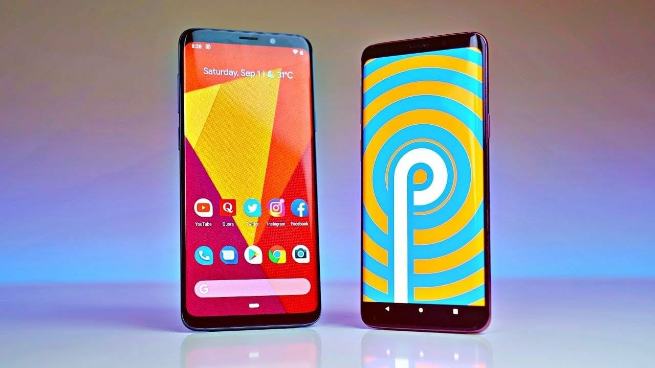 Samsung Galaxy S9 Android Pie