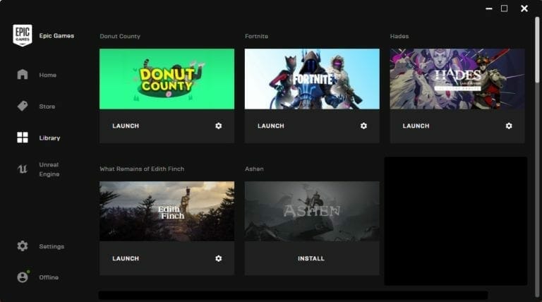 epic games launcher not working 2019