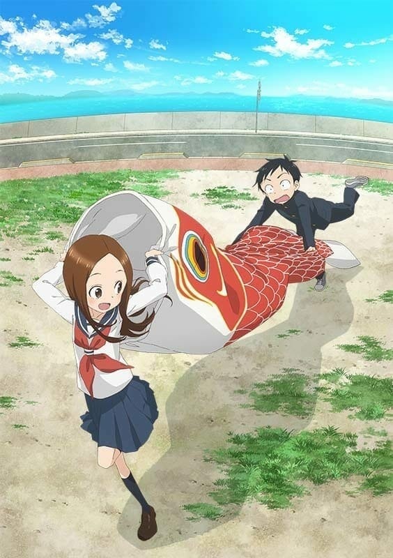 Karakai Jouzu no Takagi-san season 2 TV anime key visual