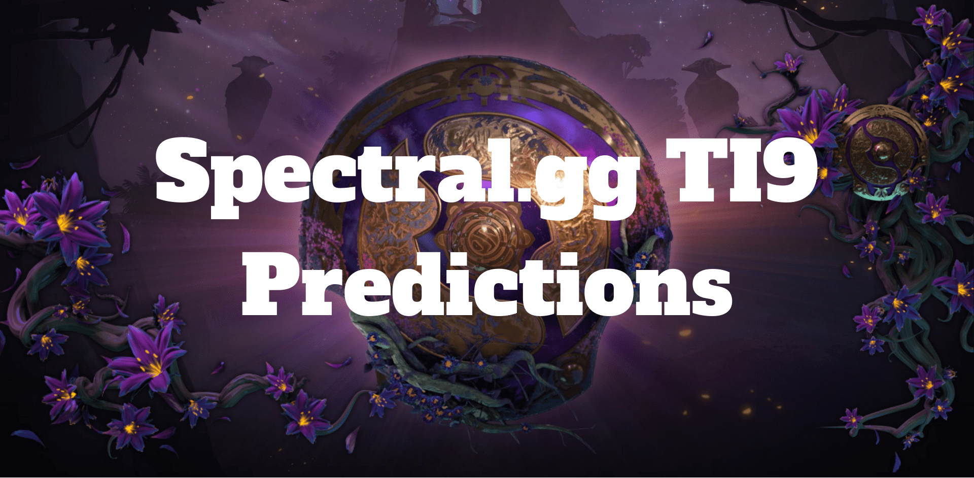 The International 2019 predictions by spectral.gg