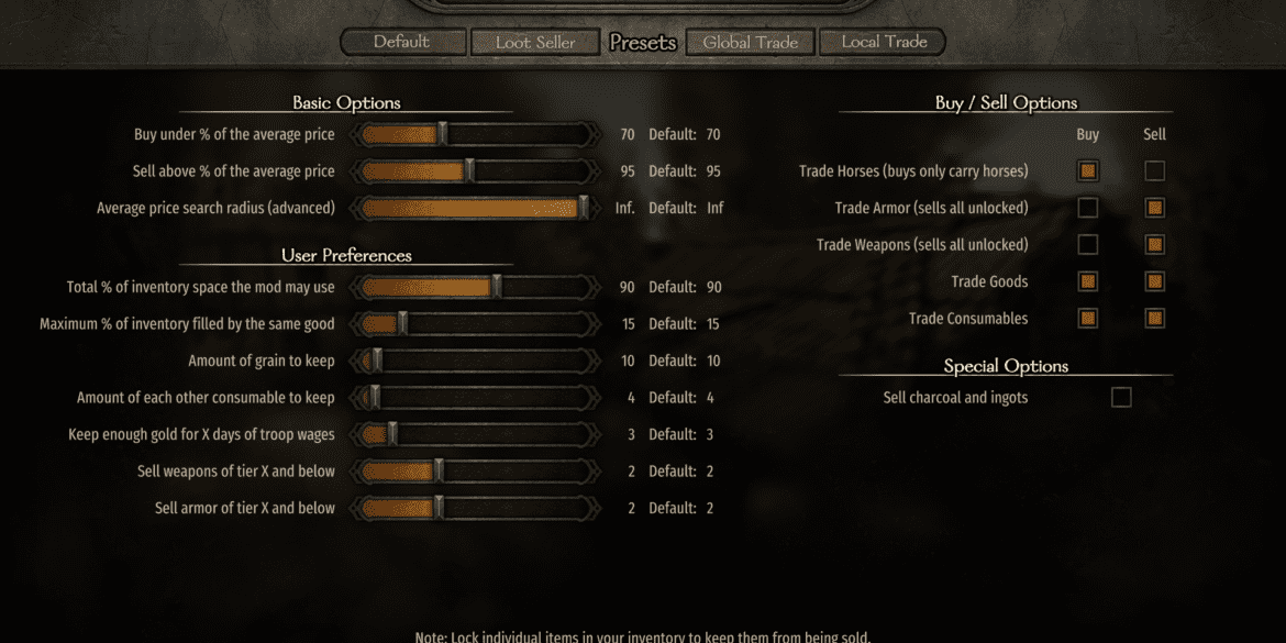 Bannerlord 2 Autotrader Mod