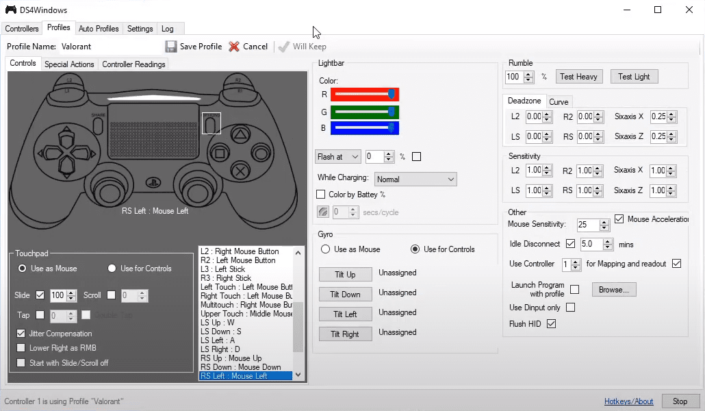 how to config ps4 controller on steam