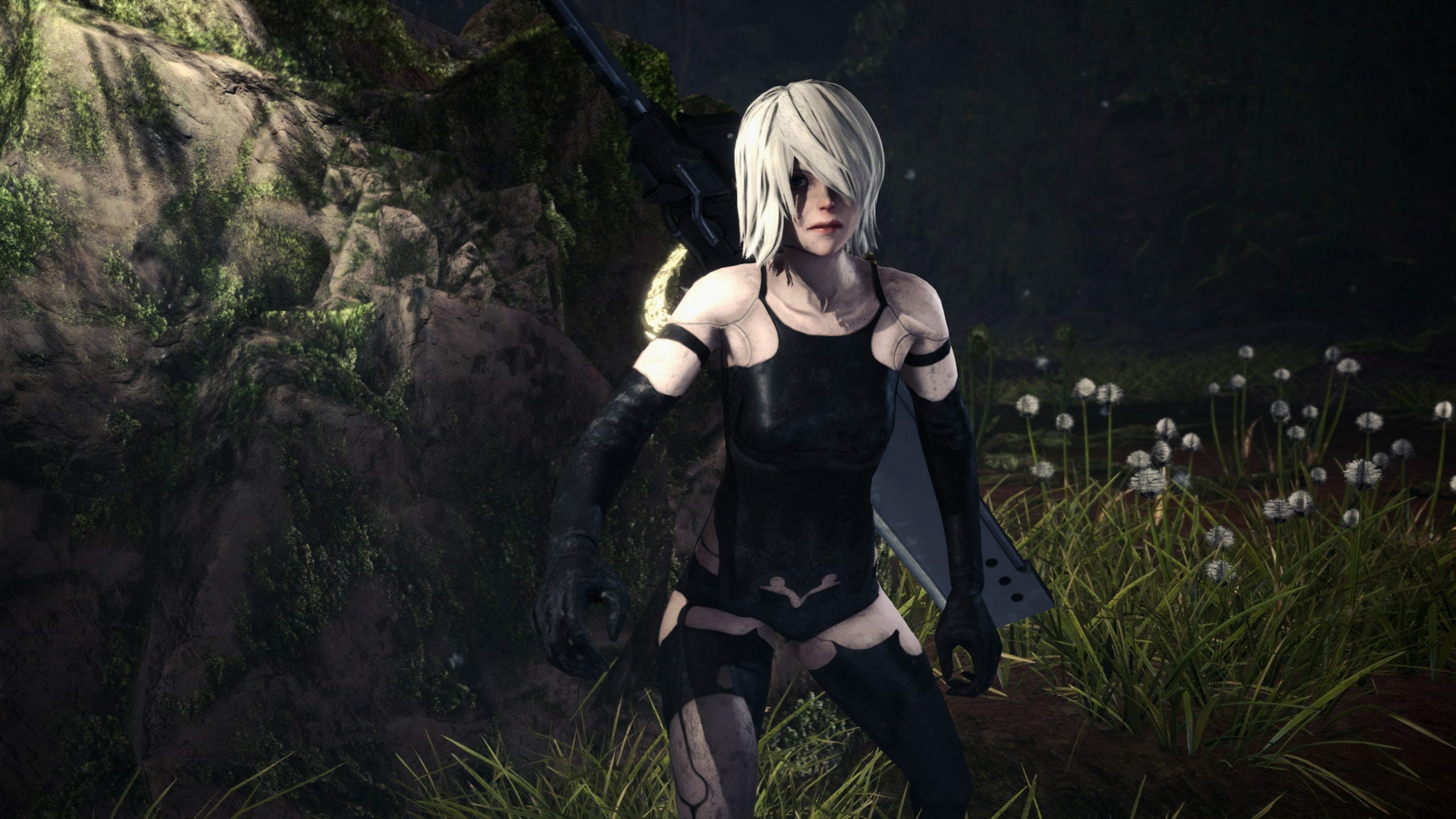 How to install Monster Hunter World A2 'YoRha' Outfit Mod