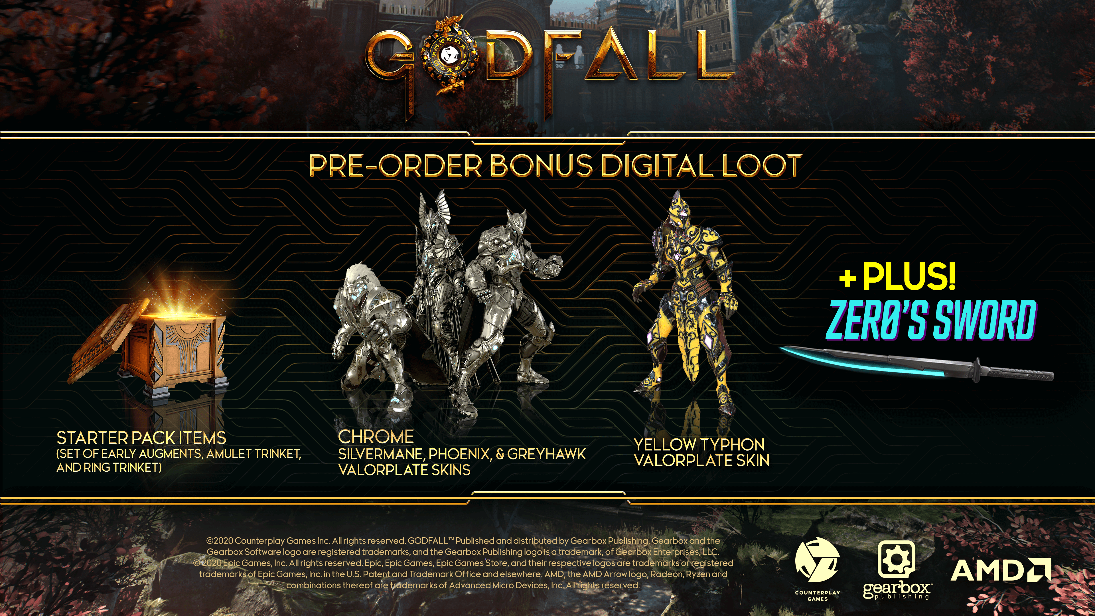 Godfall Pre-Order-Bonus