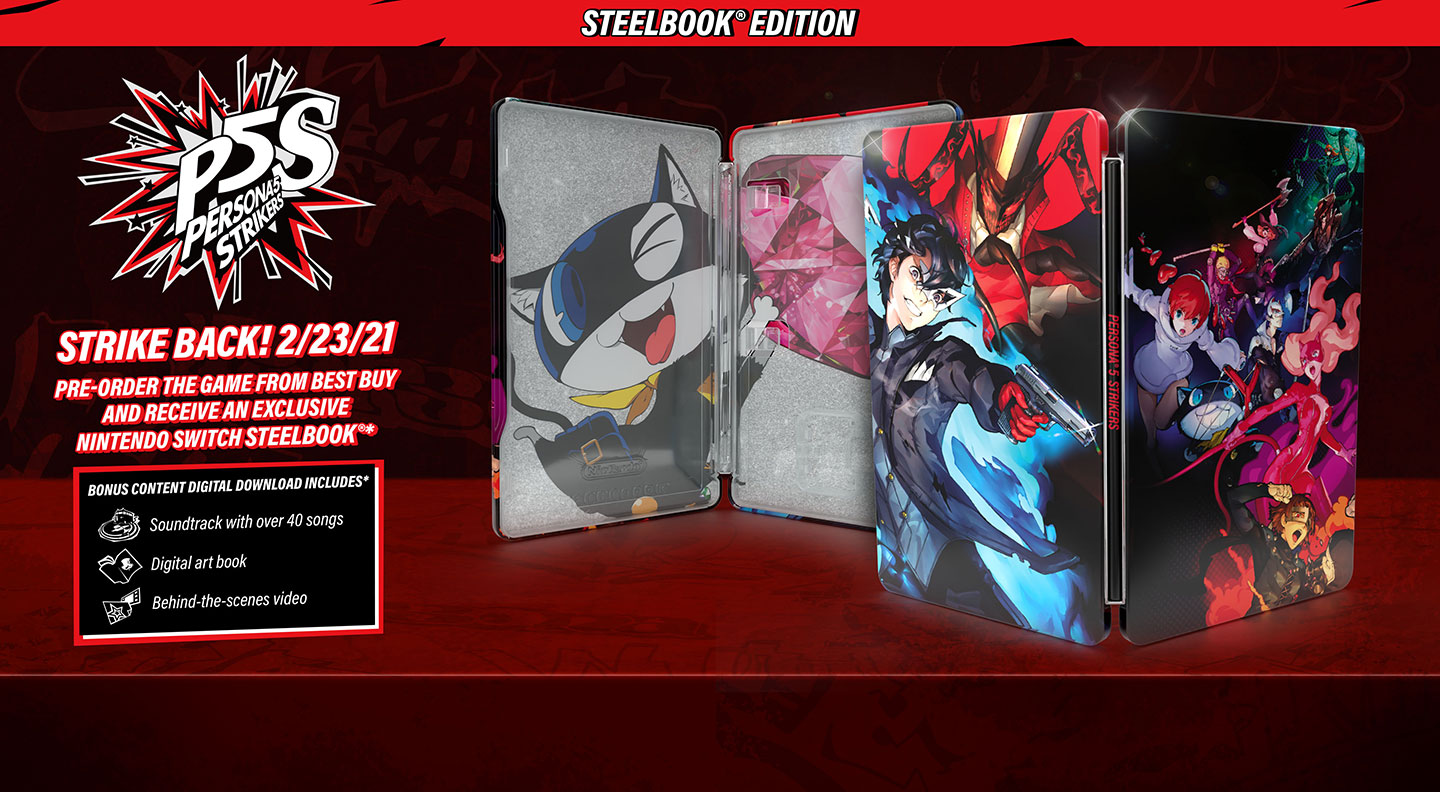 Persona Strikers Editions for PC, and Switch