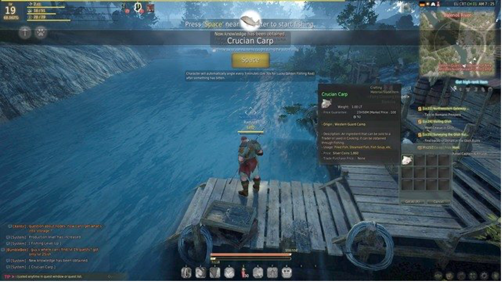 Black Desert Online Silver Fishing