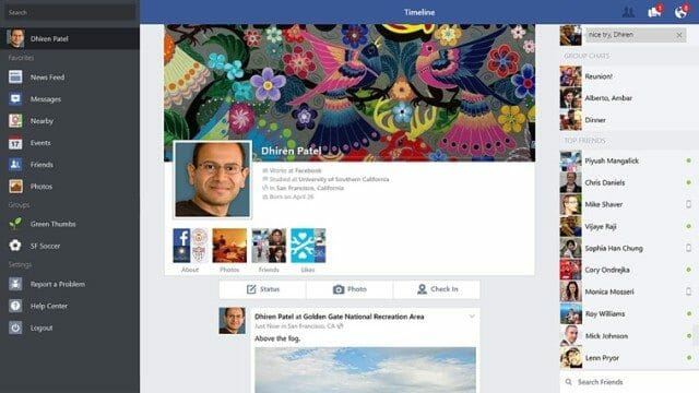 facebook-app-windows